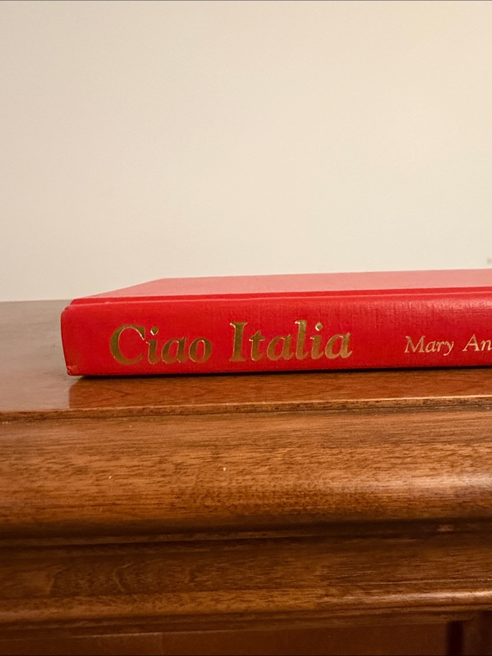 Ciao Italia Red Cookbook